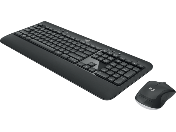 Logitech MK540 ADVANCED Cordless Desktop Combo Mouse Keyboard English Hebrew